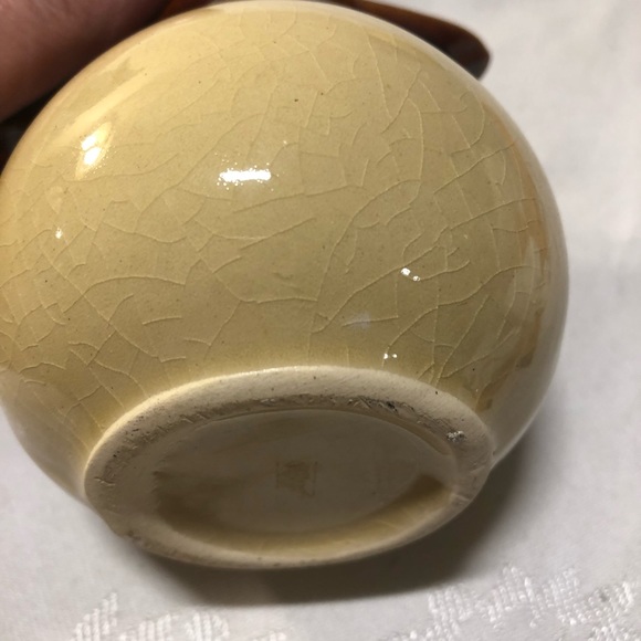 Vintage Country ‘Summer Wheat’ Ceramic Sugar Bowl and Creamer - Picture 4 of 12